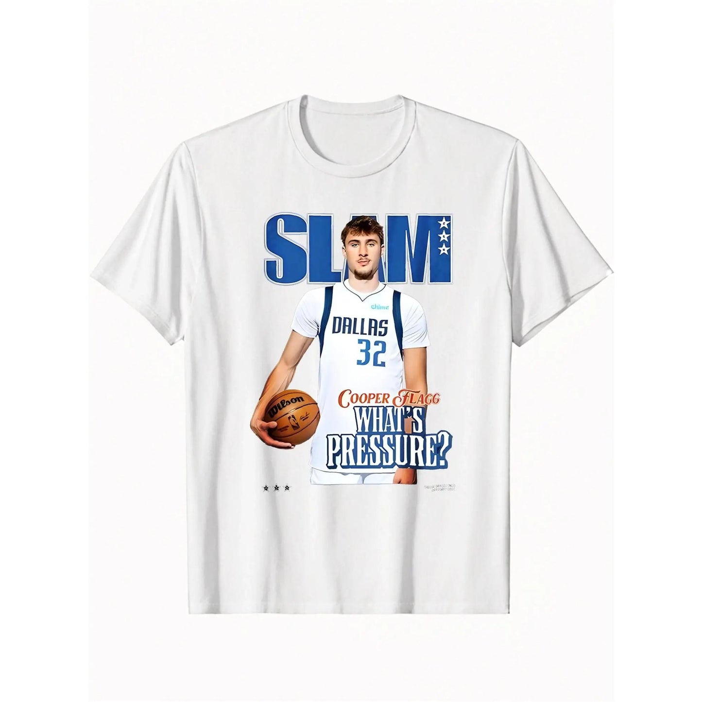 C o o p e r F l a g g SLAM 258 Graphic Print T-Shirt |   Basketball Inspired Crew Neck Tee |   Comfort Fit Casual Streetwear Men's T-Shirt