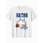 C o o p e r F l a g g SLAM 258 Graphic Print T-Shirt |   Basketball Inspired Crew Neck Tee |   Comfort Fit Casual Streetwear Men's T-Shirt