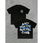 Graphic 1pcs Men's%25 Cotton Tee Cool Double Sided Digital Printed 220g Shirt Casual Daily Wear Short Sleeve Crew Neck Tee
