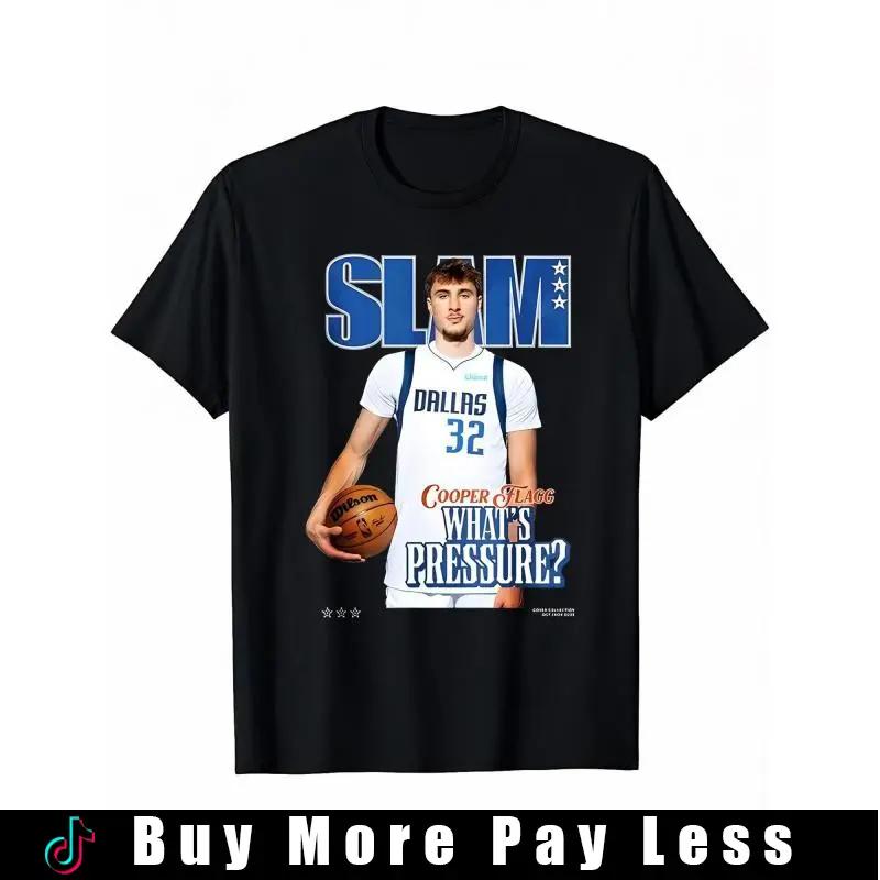 C o o p e r F l a g g SLAM 258 Graphic Print T-Shirt |   Basketball Inspired Crew Neck Tee |   Comfort Fit Casual Streetwear Men's T-Shirt