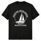 Mens T Shirt Prestige Worldwide Boats and Hoes Funny Movie Quote Tee