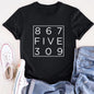 Retro 80's, Funny Music Shirt,Tommy Tutone,Music Lover Shirt,Music Gift,Retro Gift Shirt,Funny Gift Shirt Cotton
