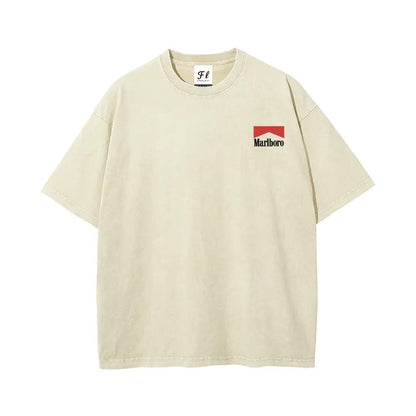 Vintage Washed T-Shirt 100%25 Cotton – Oversized Casual Tee for Men & Women, Everyday Essential.8 Streetwear
