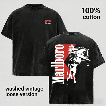 Vintage Washed T-Shirt 100%25 Cotton – Oversized Casual Tee for Men & Women, Everyday Essential.8 Streetwear