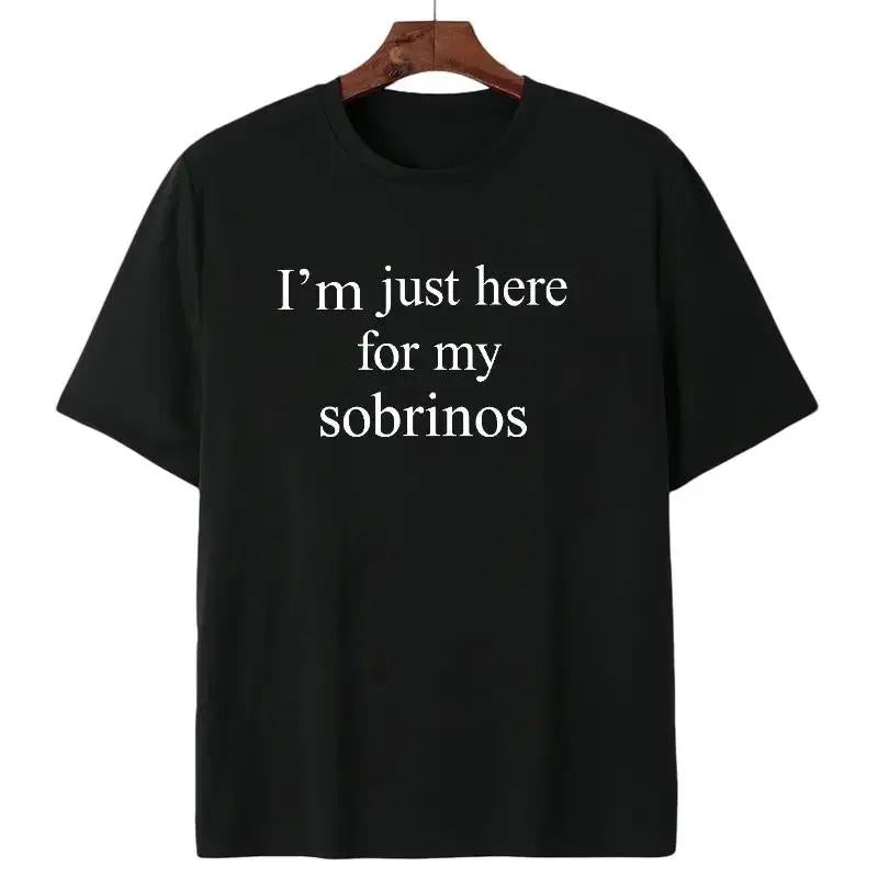I'm Just Here For My Nephew  Shirt, New Future Aunt T-shirt, Cute Auntie Graphic Tee, Funny Titi Clothing