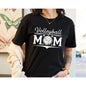 Cotton Short Sleeve T-Shirt Baseball Mom Graphic T-Shirt - 100%25 Casual Crew Neck with Baseball Bat & Pink Drip Design for Sports Moms Graphic tees, washed shirt, hoodie and sweatshirt