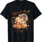 Adorable Cute Baby Monkey Punch Men Women T-Shirt