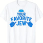 funny T-Shirt Same style for men and women 2026 summer short-sleeved printed T-shirt Menswear Top Tshirt Streetwear Tropical Crewneck Casual Crewneck Round Neck Top Top