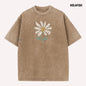 Holafish Casual Acid Washed Tshirt Cotton Unisex Top, Heavyweight Vintage Style, Soft Premium Fabric, Fresh Daily Look, Breathable All-Day Comfort