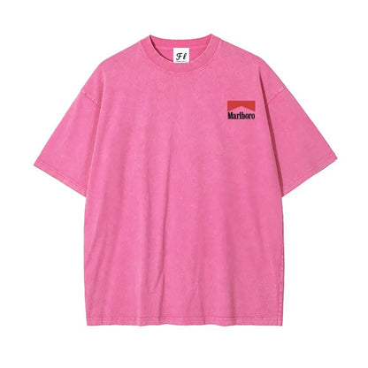 Vintage Washed T-Shirt 100%25 Cotton – Oversized Casual Tee for Men & Women, Everyday Essential.8 Streetwear