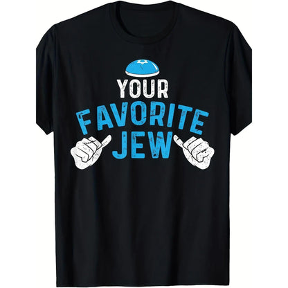 funny T-Shirt Same style for men and women 2026 summer short-sleeved printed T-shirt Menswear Top Tshirt Streetwear Tropical Crewneck Casual Crewneck Round Neck Top Top