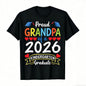 Proud Mommy of a 2026 Kindergarten Graduate T-Shirt - Soft Retro Tee with Heart & 2026 Number Design, Kindergarten Graduation Party Outfit, Mommy Gifts Suitable for Moms, Casual Wear & Graduation Gifts for Kindergarten Events