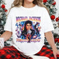 100 Percent Cotton Vintage Pop Culture T-Shirt Michael Jackson Forever Legend Graphic Design Summer Casual Wear For Music Lovers And Fans Of Iconic Artists # Michael Jackson # Jaafar Jackson # biopic # music legend