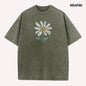 Holafish Casual Acid Washed Tshirt Cotton Unisex Top, Heavyweight Vintage Style, Soft Premium Fabric, Fresh Daily Look, Breathable All-Day Comfort