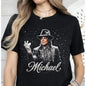 Michael Jackson T-Shirt, King of Pop Graphic T-Shirt, Unisex Hip Hop Streetwear Tee