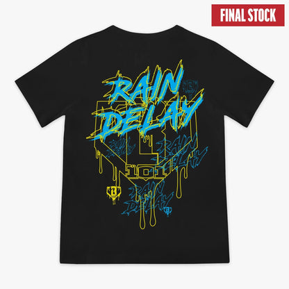 Rain Delay Lightweight Youth Tee - Lightning Bolt