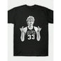 Larry Bird Retro 90s T-Shirt Black Shirt Men's Shirts Vintage Men's Clothing Streetwear Casual