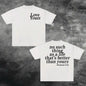 tshirt women J Cole Dreamville Love Yourz Lyrics Graphic t-Shirt VERSION 2, J Cole T-shirt, Cotton tshirt swap