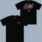 Michelob Ultra Pink 2 Sided Graphic T-Shirt - Unisex Mix and Match Classic to Bright Cotton Short Sleeve Tee