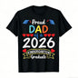 Proud Mommy of a 2026 Kindergarten Graduate T-Shirt - Soft Retro Tee with Heart & 2026 Number Design, Kindergarten Graduation Party Outfit, Mommy Gifts Suitable for Moms, Casual Wear & Graduation Gifts for Kindergarten Events