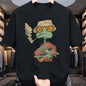 Men'S "Rango And Fear And Loathing in Las Vegas" Graphic T-Shirt - Retro Movie Design, Comfortable Short Sleeve Crew Neck Top, Suitable for Leisure, Machine Washable, Bold Retro Heat Transfer Print, Inspired by Iconic Movie Characters