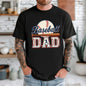 Cotton Short Sleeve T-Shirt Baseball Mom Graphic T-Shirt - 100%25 Casual Crew Neck with Baseball Bat & Pink Drip Design for Sports Moms Graphic tees, washed shirt, hoodie and sweatshirt