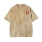 Vintage Washed T-Shirt 100%25 Cotton – Oversized Casual Tee for Men & Women, Everyday Essential.8 Streetwear
